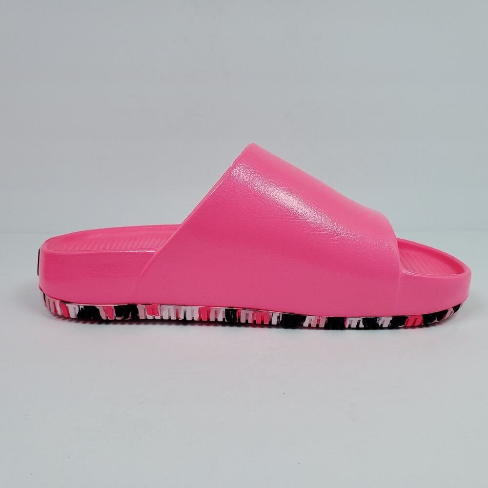 Nike Calm Slide x A'One A'ja Wilson Womens Sz 8 Hyper Pink Slip On Slide Sandals - Picture 4 of 14